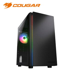 COUGAR|クーガー ミニタワーPCケース Purity RGB(ブラック) CGR-5PC4B-RGB