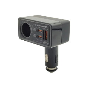 A[NX ԍڗp DC\Pbg+Type-C×2(PD)+USB-A(QC etc)[d X-340(AXS)