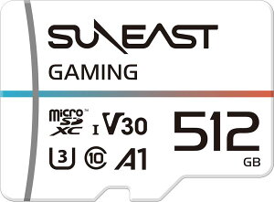 SUNEASTbTC[Xg microSDJ[h 512GB ƒpQ[@̔Xs[hf SE-MSDU1512DGM