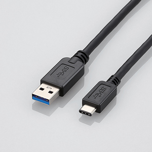 USB3-AC15BK エレコム 直営ストア USB3.1ケーブル A-C ブラック 3A 1.5m 訳あり品送料無料