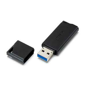 obt@[bBUFFALO USB3.0/2.0Ή tbV 32GBiubNjyȈՃpbP[Wz RUF3-K32GA-BK/N