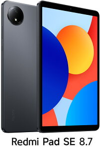XiaomibVI~ Redmi Pad SE 8.7 4Gi8.7C`/4GB/128GB/LTE SIMt[j-Ot@CgO[ VHU5129JP