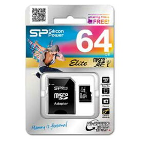 SP064GBSTXBU1V10SP SiliconPower（シリコンパワー） microSDXCメモリーカード 64GB Class10 UHS-I