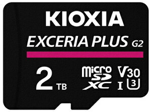 KIOXIAbLINVA yKizEXCERIA PLUS G2 microSDXC UHS-I J[hi2TBjy4K^EX}[gtHz KMUH-B002T