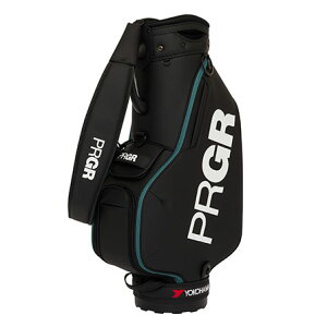 プロギア プロ仕様コンパクトキャディバッグ(ブラック・サイズ:9.0型 47インチ対応) GC1929B PRCB-252