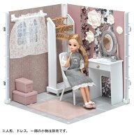 タカラトミー リカちゃん インテリアコーディネート ドレッサールーム（Francfrancコラボ） リカちゃん