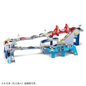タカラトミー トミカタウン コースがのび〜る！ 2WAYにぎやか高速どうろ トミカ