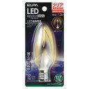 ELPA LEDシャンデリア球（クリア電球色相当） LDC1CL-G-E17-G327 [LDC1CLGE17G327]