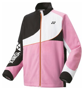 ヨネックス ユニセックス 裏地付 ウィンドウォーマーシャツ(パステルピンク・サイズ:O) YO-70100-663-O YONEX