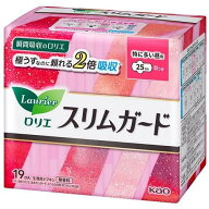 ロリエスリムガード 特に多い昼用 羽つき 19コ入 花王 ロリエSPEEDSGチヨウ19