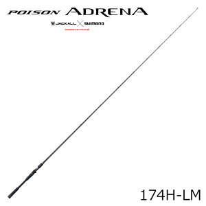�V�}�m 24 �|�C�Y���A�h���i 174H-LM 24�|�C�Y���A�h���i174H-LM JACKALL×SHIMANO POISON ADRENA �o�X���b�h
