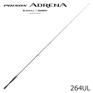 �V�}�m 24 �|�C�Y���A�h���i 264UL 24�|�C�Y���A�h���i264UL JACKALL×SHIMANO POISON ADRENA �o�X���b�h