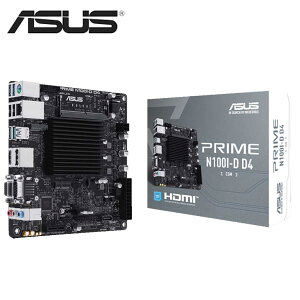 ASUS�b�G�C�X�[�X CPU(Intel Processor N100�j�I���{�[�h �uPRIME N100I-D D4-CSM�v/Mini-ITX �}�U�[�{�[�h PRIMEN100I-DD4-CSM