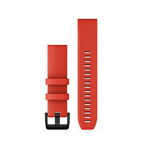 ガーミン QuickFitR バンド 22mm Laser Redシリコン (純正) 010-12901-12 GARMIN