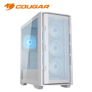 COUGAR|クーガー ミドルタワーPCケース UNIFACE RGB(ホワイト) CGR-5C78W-RGB