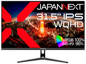 JAPANNEXTbWplNXg tfBXvC(31.5^/IPS/WQHD 2560×1440/75Hz/8ms/HDR10/HDMI2.0/DP1.4/USB Type-C/VESA)(ubN) JN-IPS315WQHDR-C65W