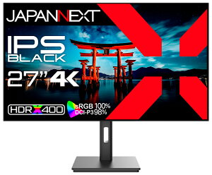 JAPANNEXTbWplNXg tfBXvC(27^/IPS/4K UHD 3840×2160/60Hz/8ms/HDR400/HDMI2.0/DP1.4/VESA/PIPEPBPΉ)(ubN) JN-272IPSB4FLUHDR