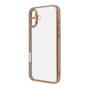 ���C�A�E�g iPhone 16 Plus�p Like standard �����݌v �J�����ی� �Ռ��z�� �o���p�[ ���^���b�N TPU�\�t�g�P�[�X�i�s���N�S�[���h�j RT-P48PFC2/PGM