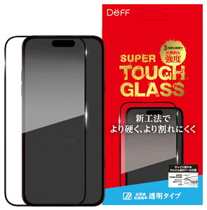 fB[t iPhone 16 Plusp tیKXtB SUPER TOUGH GLASS NA Deff DG-IP24LG3SF