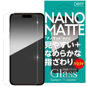 �f�B�[�t iPhone 16 Pro Max�p �t���ی�K���X�t�B���� High Grade Glass Screen Protector �i�m�}�b�g Deff DG-IP24LPNM2F