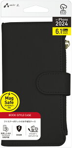 GA[WFC iPhone 16p MagSafeΉ EHbg蒠^P[XiubNj air-J AC-P24-WLBK