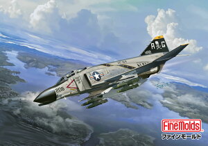 ファインモールド 1/72 アメリカ海軍 F-4B 戦闘機 VF-84 ジョリーロジャース【FF05】 プラモデル