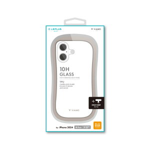 MS Products iPhone 16用 耐傷・耐衝撃ハイブリッドケース 「ViAMO freely」(ベージュ) LEPLUS NEXT LN-IM24VMFBG