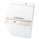 （標準設置料込_Aエリアのみ）東芝 6.0kg 全自動洗濯機　ピュアホワイト AW-6GA4-W TOSHIBA [AW6GA4W]
