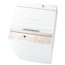 （標準設置料込_Aエリアのみ）AW-5GA4-W 東芝 5.0kg 全自動洗濯機　ピュアホワイト TOSHIBA [AW5GA4W]