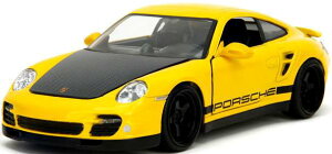 Jada Toys 1/24 2007 �|���V�F 911 �^�[�{ 997 �C�G���[/�u���b�N�yJADA35493�z �~�j�J�[