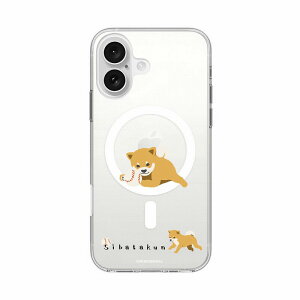 abbi iPhone 16�p ���΂����� MagSafe�Ή��N���A�P�[�X�i�{�[������Ă��āj ABF27216I16