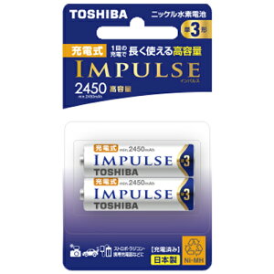 ���� �j�b�P�����f�d�r �P3�`�i2�{���j TNH-3AH-2P TOSHIBA IMPULSE ���e�ʃ^�C�v [TNH3AH2P]