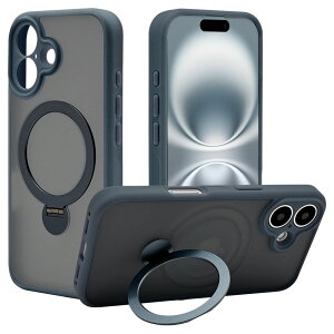 X^oii iPhone 16p ZEROSAFE SHAFT J͕ی MagSafeΉ 360°]X^hP[XitXglCr[j 8289IP461ZSFSLNV