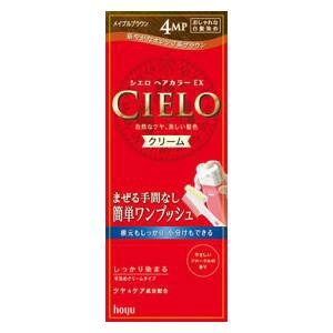シエロ ヘアカラー EX クリーム 4MP(メイプルブラウン) ホーユー シエロヘアカラ-EXクリ-ム4MP