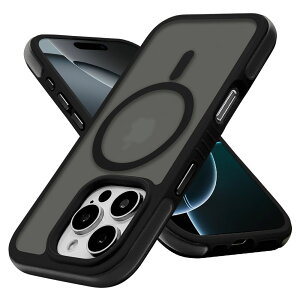 X^oii iPhone 16 Prop AIR-C nCubhP[X TPU×PC Ռz GANbVt MagSafeΉiubNj 8217IP461PHPMBK