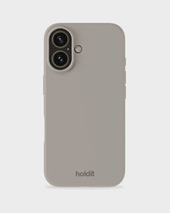 Holdit�i�z�[���f�B�b�g�j iPhone 16�p �\�t�g�^�b�`�V���R�[���P�[�X Taupe�i�g�[�v�j 16504(HOLDIT)