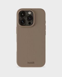 Holdit�i�z�[���f�B�b�g�j iPhone 16 Pro�p �\�t�g�^�b�`�V���R�[���P�[�X Mocha Brown�i���J�u���E���j 16518(HOLDIT)