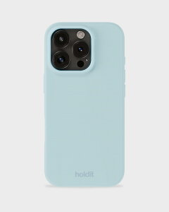 Holdit�i�z�[���f�B�b�g�j iPhone 16 Pro�p �\�t�g�^�b�`�V���R�[���P�[�X Mineral Blue�i�~�l�����u���[�j 16524(HOLDIT)