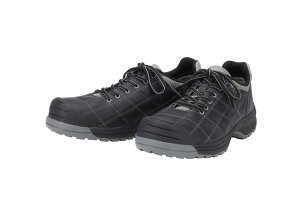 ドンケル ダイナスティプロフェッショナル 安全スニーカー ブラック×グレー 24.0cm JSAA規格 A種認定 DYPR-28-BK/GRY-24.0 DONKEL