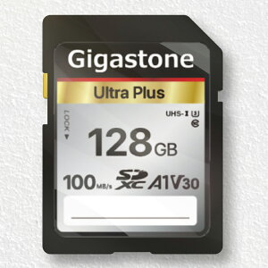Gigastone�b�M�K�X�g�[�� SDXC�������[�J�[�h 128GB Class10 UHS-I U3 V30�i�W�b�p�[�o�b�N��j GJSXR-128GV3A1