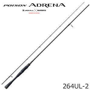 �V�}�m 24 �|�C�Y���A�h���i 264UL-2 24�|�C�Y���A�h���i264UL-2 JACKALL×SHIMANO POISON ADRENA �o�X���b�h