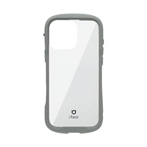 Hamee iPhone 16 Pro Max用 強化ガラスクリアケース iFace Reflection(グレー) 41-979808