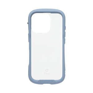 Hamee iPhone 16 Pro�p �����K���X�N���A�P�[�X iFace Reflection Frost�i�y�[���u���[�j 41-980002