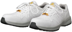 ドンケル ダイナスティ 静電気帯電防止 安全スニーカー ホワイト 24.0cm JSAA規格 B種認定 SD-11-WH-24.0 DONKEL