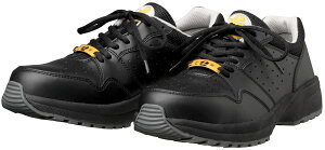 ドンケル ダイナスティ 静電気帯電防止 安全スニーカー ブラック 24.0cm JSAA規格 B種認定 SD-22-BK-24.0 DONKEL