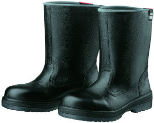 ドンケル ラバー2層底安全靴 半長靴 耐滑 ブラック 28.0cm JIS規格 R2-06-BK-28.0 DONKEL