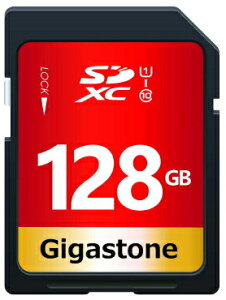 Gigastone|ギガストーン SDXCメモリーカード 128GB Class10 UHS-I V10 GJSXR-128GU1-RED