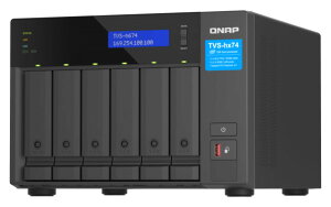 QNAPbL[ibv Ce Core i3-12100 vZbT[ USB 3.2 Gen 2 ZFSx[X QuTS hero OS̗p 6xC^[^NAS TVS-H674