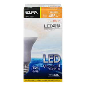 ELPA LED�d�� ���t�` 485lm(�d���F����) LDR6L-H-G601 elpaball [LDR6LHG601]
