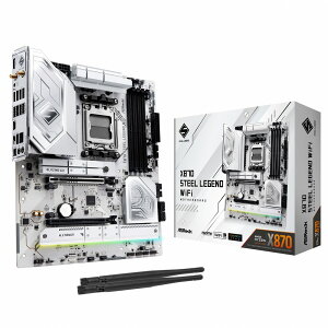 ASRockbAXbN ASRock X870 Steel Legend WiFi }U[{[hizCgj X870STEELLEGENDWIFI